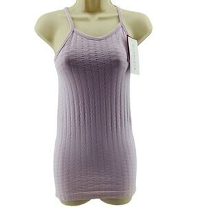 Athleta Sweat Life Tank Violet Mist Women's Small Workout